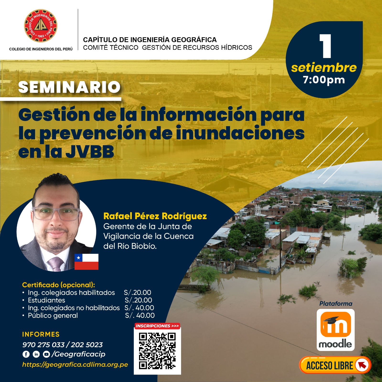Gestión de la información para la prevención de inundaciones en la JVBB